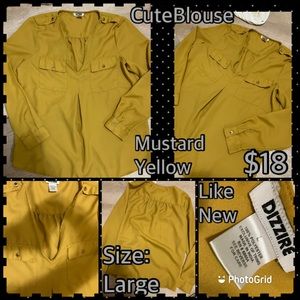 Drizzle Dressy Top. Super cute. Practically new.